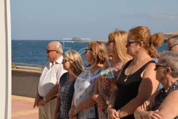Homenaje en Telde a las víctimas de Spanair en el décimo aniversario del accidente aéreo (Foto Francisco Javier Santana)
